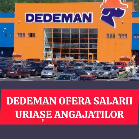 Dedeman face angajări! Ce posturi sunt disponibile și ce salarii。